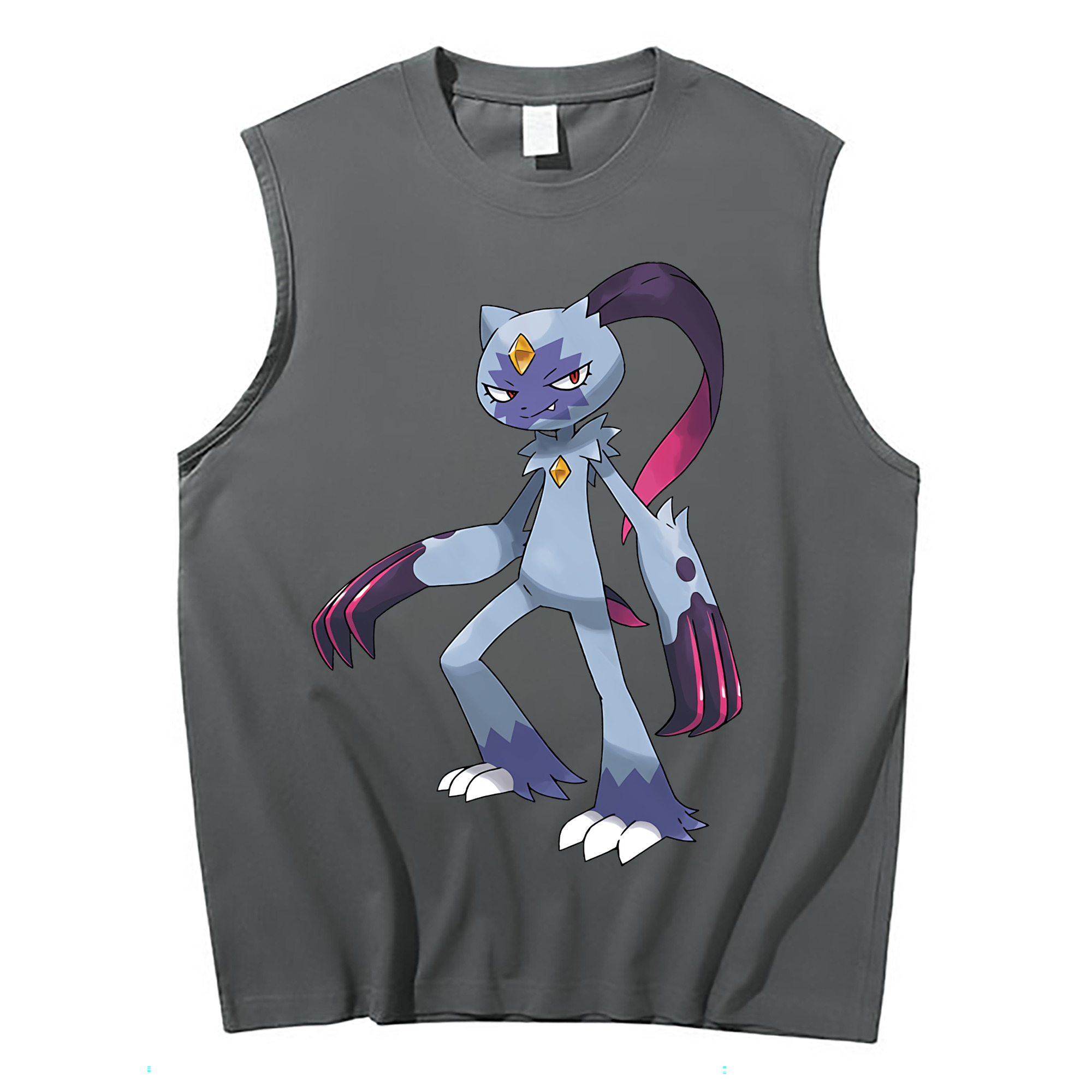 （画像用） ポケットモンスター Pokémon コットン100％タンクトップ（フロントプリント）